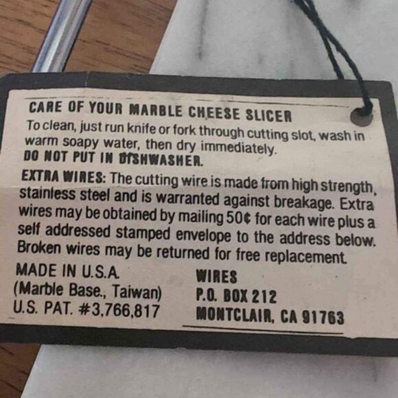 Marble Cheese Slicer - Picture 4 of 6